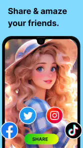 Cartoon photo editor - ToonAI screenshot
