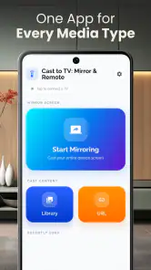 Cast to TV - Espejo y Control screenshot