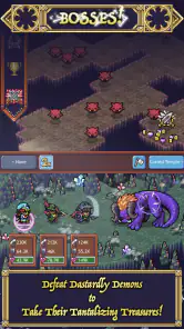 Cave Heroes: Idle RPG screenshot