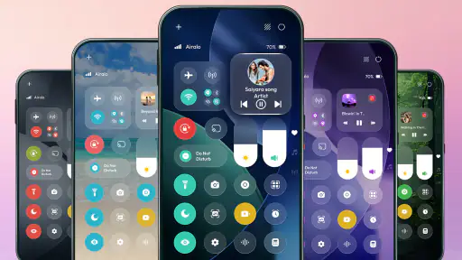 Centro de control de iOS screenshot