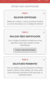 Certificado Digital con DNI screenshot