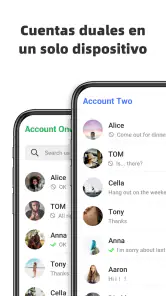 Chat Directo y Mensajería screenshot