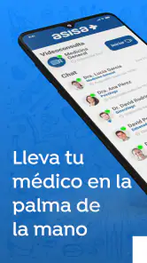 Chat Médico Asisa screenshot