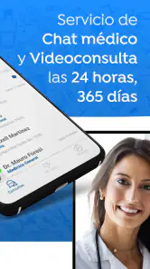 Chat Médico Asisa screenshot