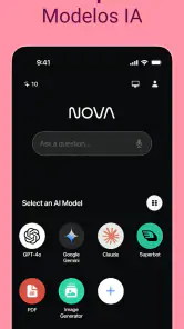 Chatbot IA Español - Nova screenshot