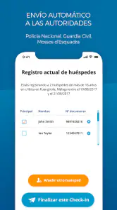Check-in Scan screenshot