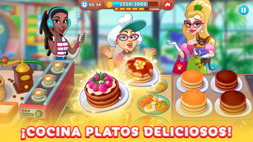 Chef Friends Juego culinario screenshot