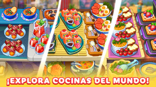Chef Friends Juego culinario screenshot