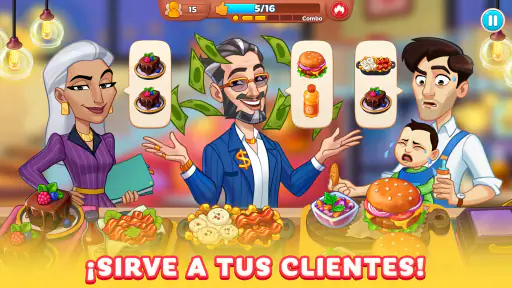 Chef Friends Juego culinario screenshot