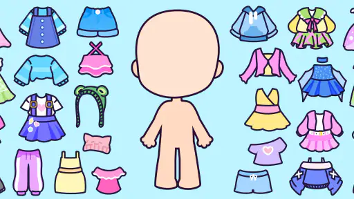 Chibi Muñecas Juego para Niñas screenshot