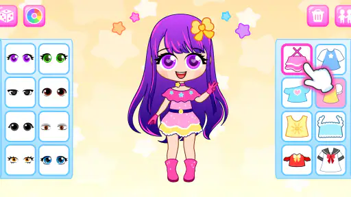 Chibi Muñecas Juego para Niñas screenshot