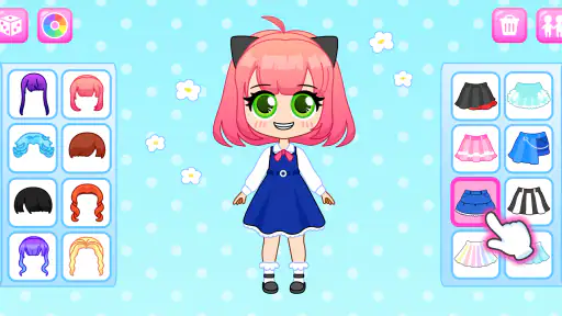Chibi Muñecas Juego para Niñas screenshot