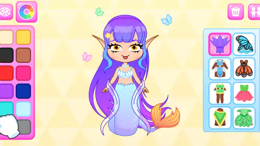 Chibi Muñecas Juego para Niñas screenshot