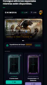 Chimera TCG screenshot