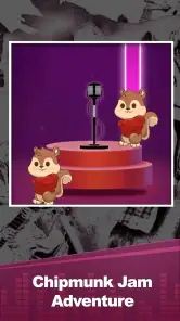 Chipmunks Music Journey screenshot