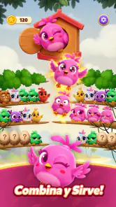 Chirpy Sort: Bird Color Puzzle screenshot