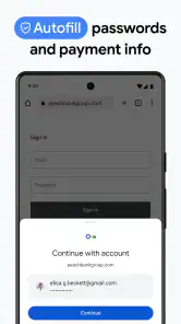 Chrome Beta screenshot