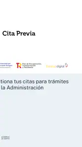Cita Previa AGE screenshot