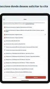 Cita Previa AGE screenshot