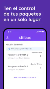 Citibox, Recibe tus paquetes screenshot