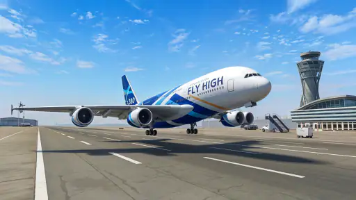 City Airplane Flight Games 3D screenshot