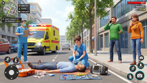 City Ambulance Rescue Sim Game screenshot