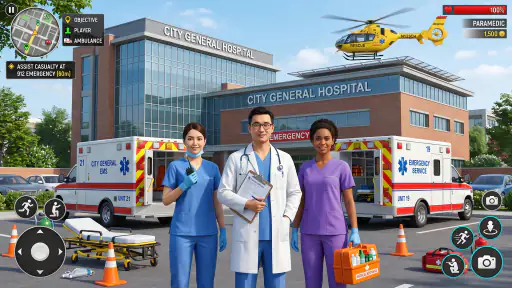City Ambulance Rescue Sim Game screenshot