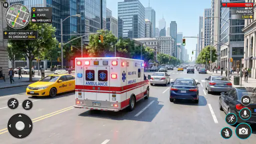 City Ambulance Rescue Sim Game screenshot