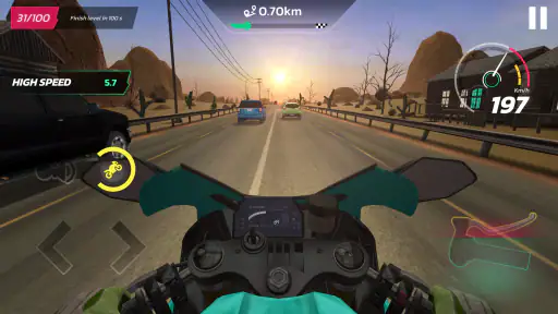 City Bike Racer: Traffic Rush screenshot