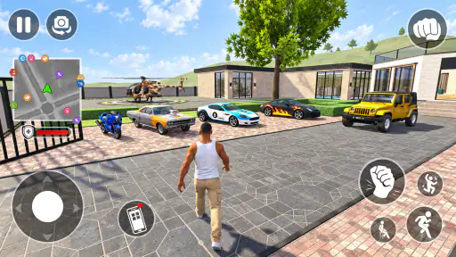 City Gangster Bike Driving 3D screenshot