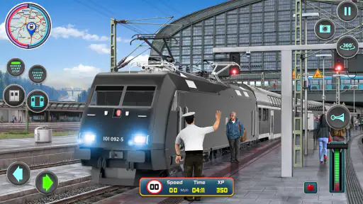 ciudad tren conductor- juegos screenshot