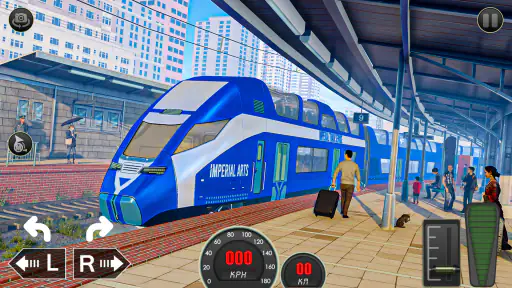 ciudad tren conductor- juegos screenshot