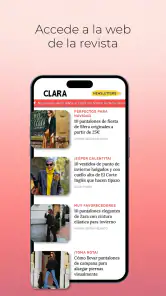 Clara revista screenshot