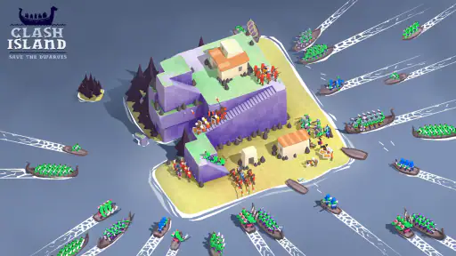 Clash Island: Salva Enanos screenshot