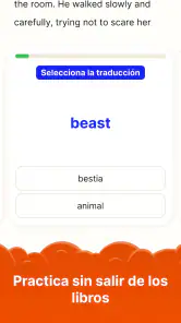 Clew: aprende inglés leyendo screenshot