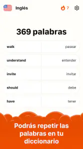 Clew: aprende inglés leyendo screenshot