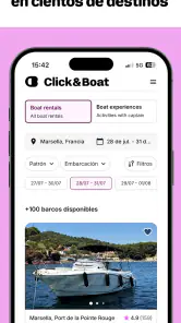 Click&Boat: Alquiler de barcos screenshot