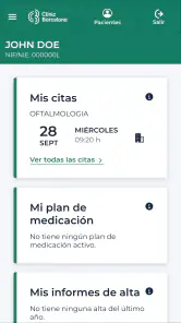 Clínic Barcelona screenshot