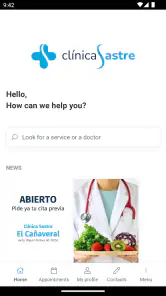 Clínica Sastre screenshot