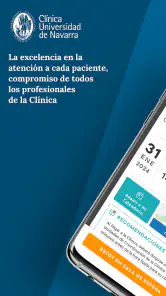 Clínica Universidad de Navarra screenshot
