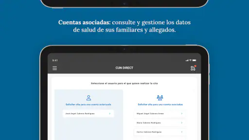 Clínica Universidad de Navarra screenshot