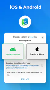Clon Móvil: Copiar Datos screenshot