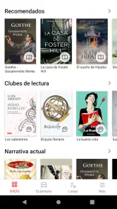 Club Lectura-Comunidad Madrid screenshot