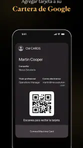 CM: Digital Business Card screenshot