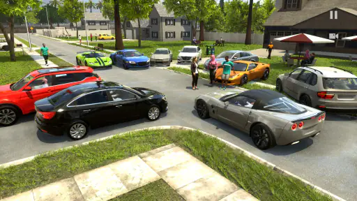 Coche Conducción Juegos línea screenshot