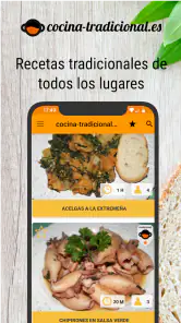 Cocina tradicional (Recetas ca screenshot