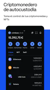 Coinbase Wallet: NFTs y cripto screenshot