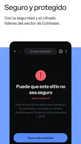 Coinbase Wallet: NFTs y cripto screenshot
