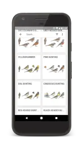 Collins Bird Guide screenshot