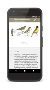 Collins Bird Guide screenshot